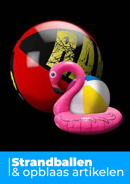 Strandballen en opblaasartikelen